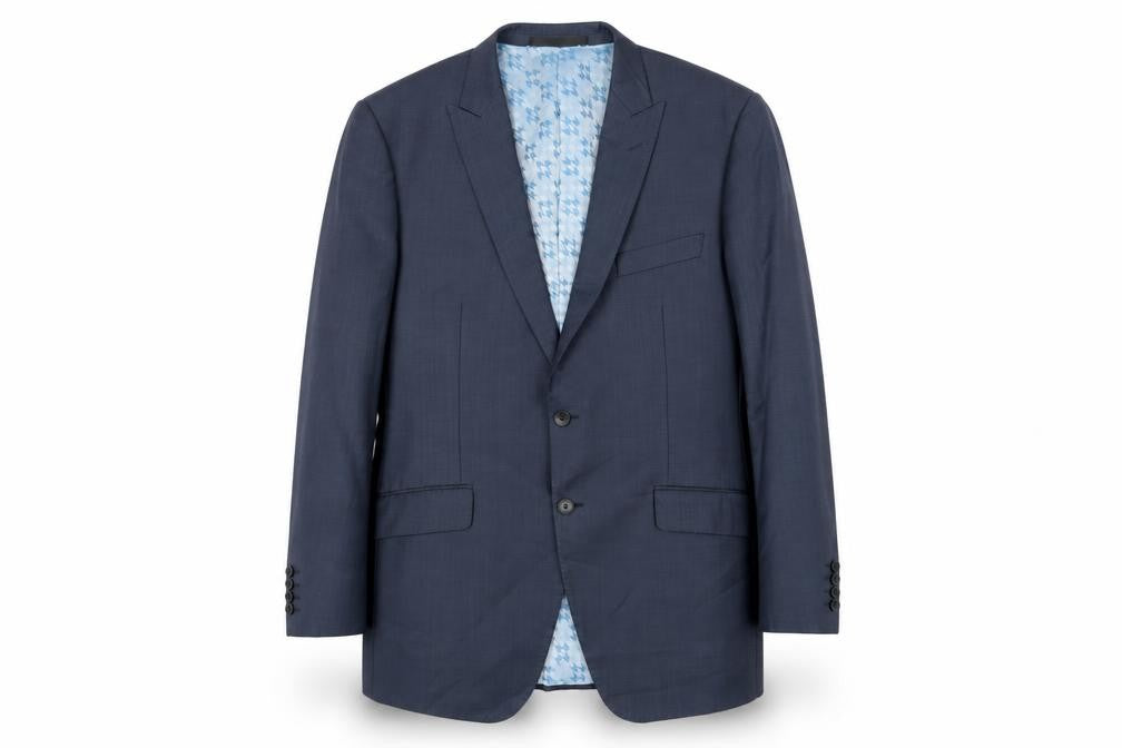 Marks & Spencer Men's Blue Blazer, 42R, Formal Style