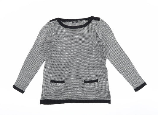 M&Co Women's Multicoloured Knit Pullover Jumper, Size 12
