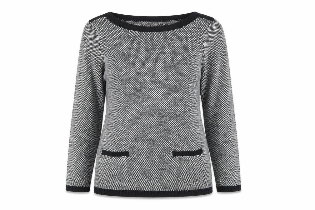 M&Co Women's Multicoloured Knit Pullover Jumper, Size 12