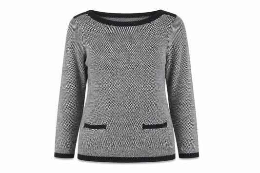 M&Co Women's Multicoloured Knit Pullover Jumper, Size 12