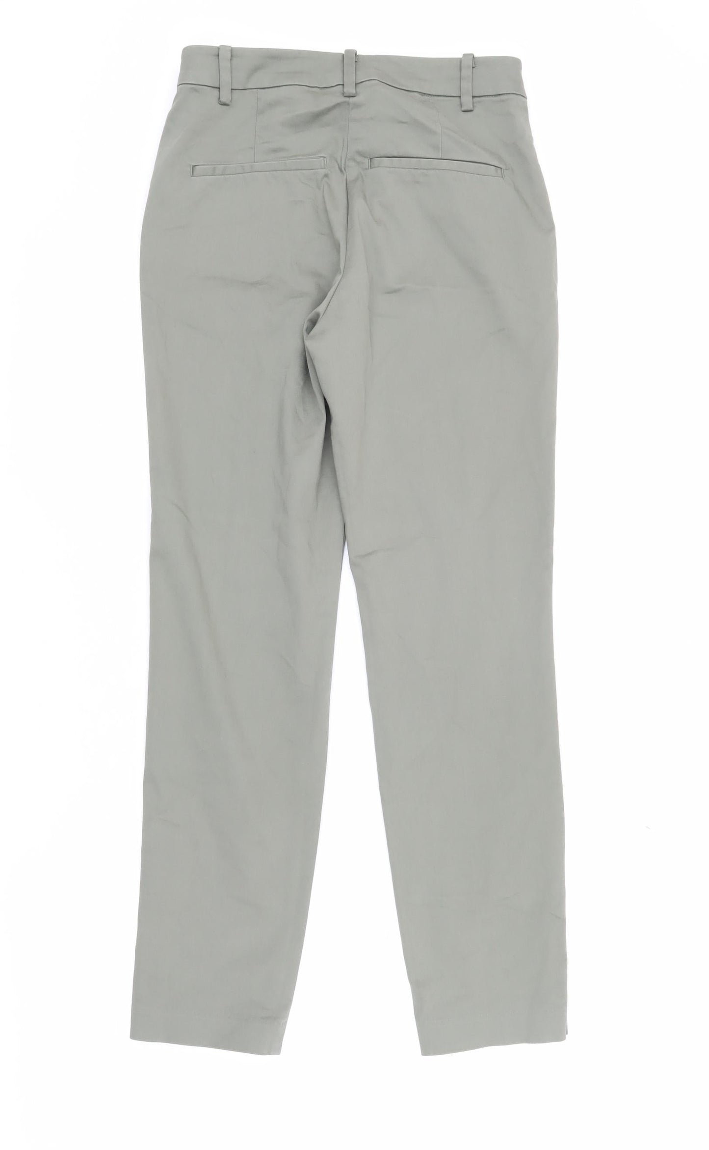 H&M Women Green Chino Trousers Size 8