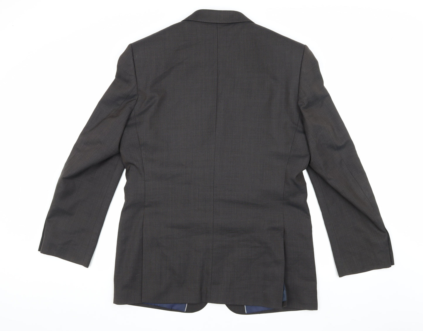 Marks and Spencer Men's Brown Wool Suit Jacket 40R