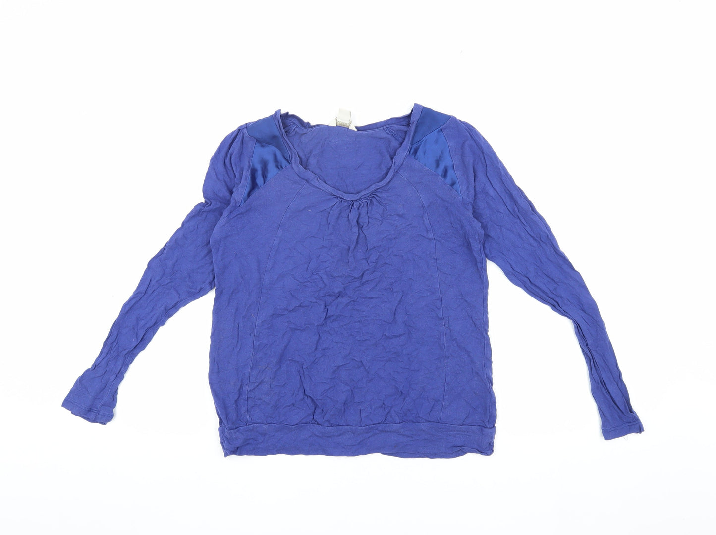 Monsoon Women's Blue Long Sleeve Top Size 12