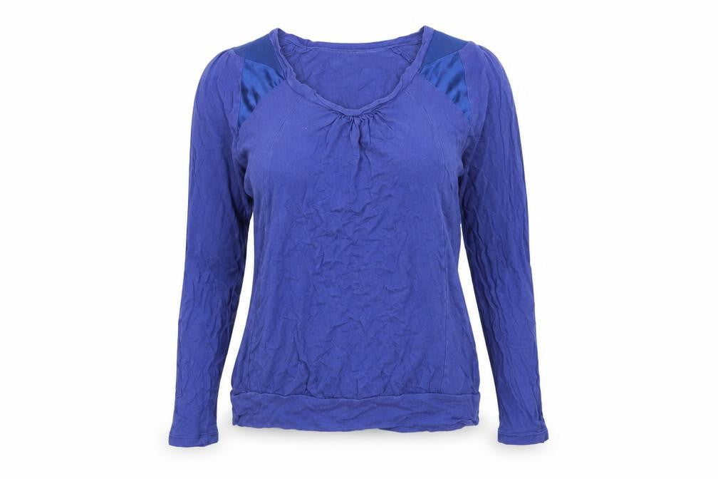 Monsoon Women's Blue Long Sleeve Top Size 12