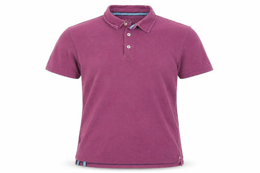 Boden Men's Purple Polo, Size S, Short Sleeve, Cotton