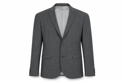 Next Men's Grey Two-Button Blazer 40R