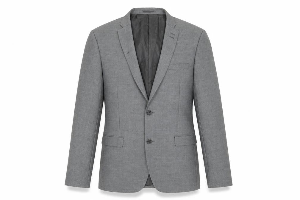 Next Men's Grey Classic Blazer, Size 42 Regular