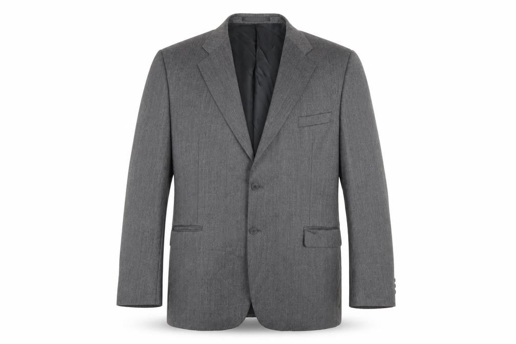 Marks & Spencer Men's Grey Wool Blazer 46L