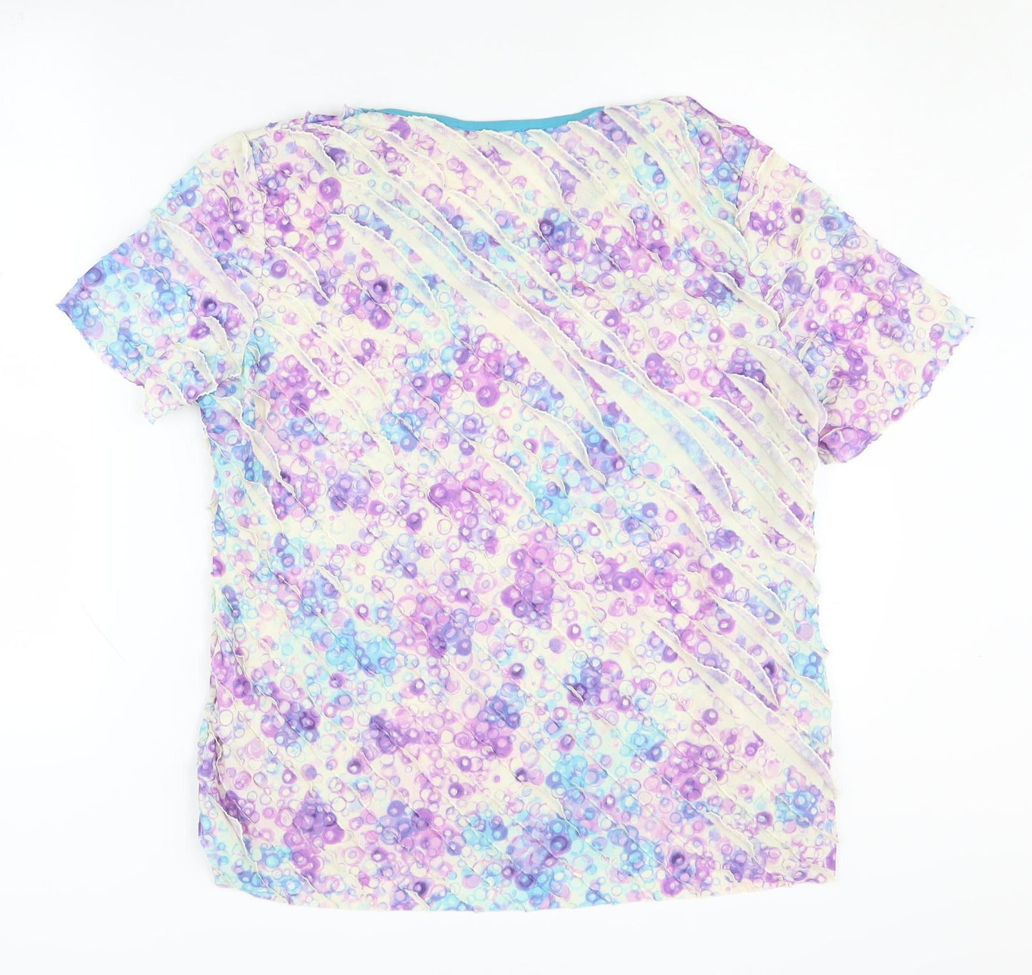 Bassini Women's Multicoloured XL Floral T-Shirt