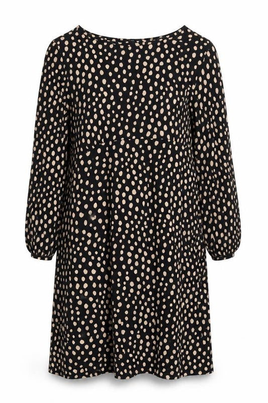 Roman Women's Black Polka Dot Dress Size 20