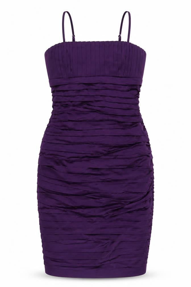 Calvin Klein Women Purple Bodycon Dress, Size 6