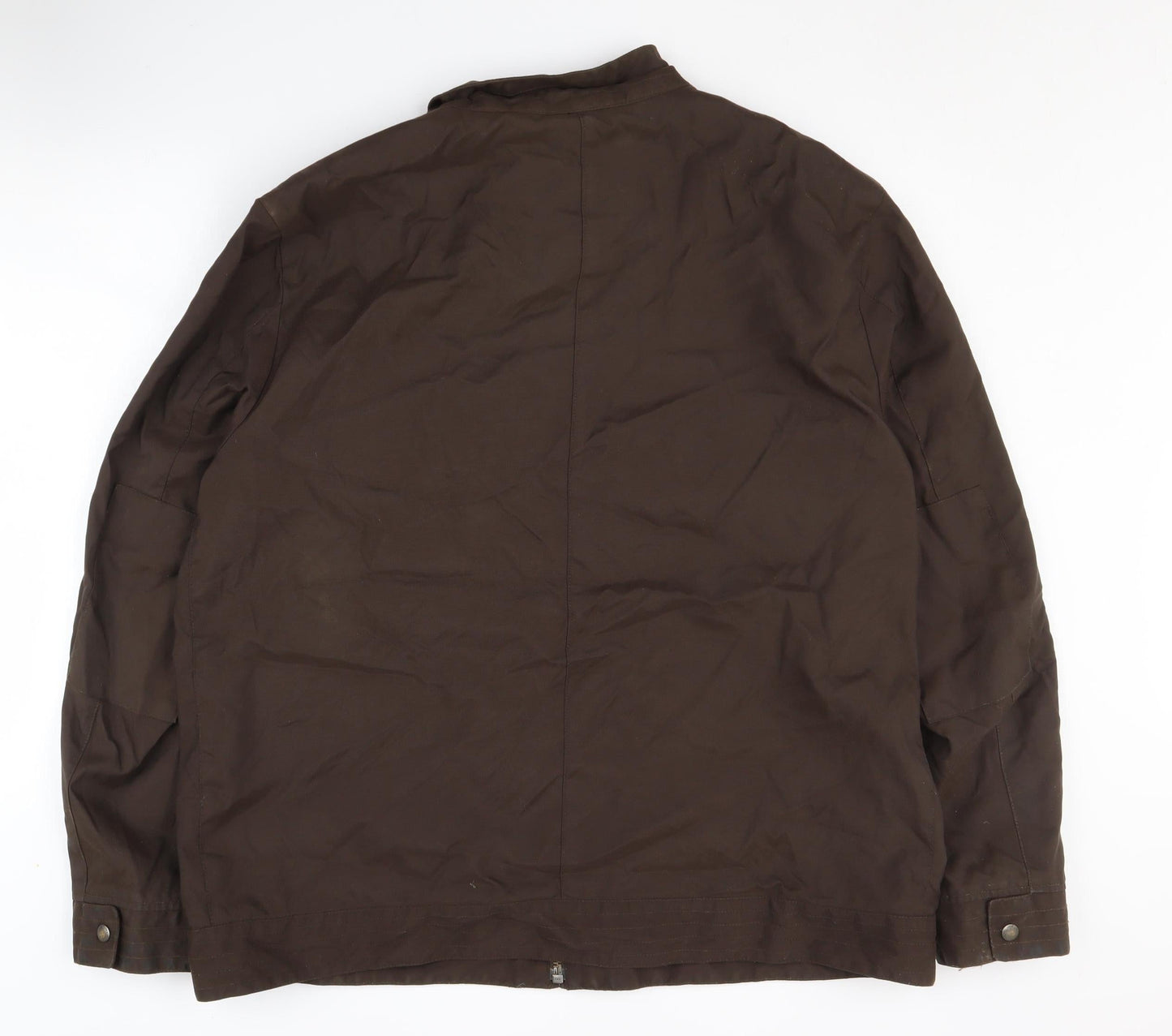 Rocha John Rocha Men's Brown 2XL Basic Jacket Nylon