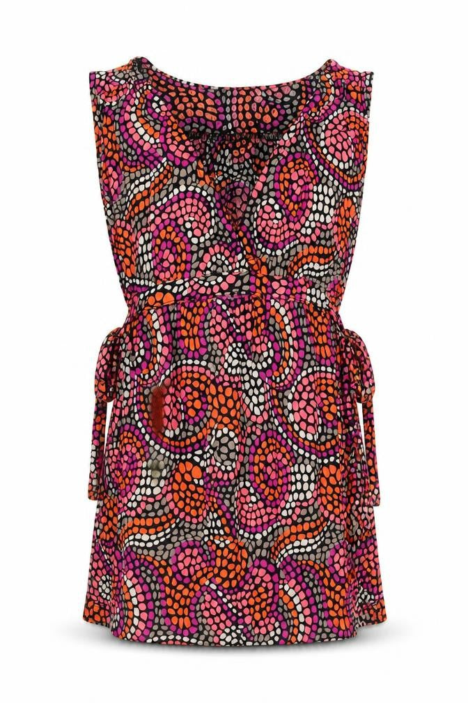 French Connection Women's Multicoloured Tunic Blouse - Size S
