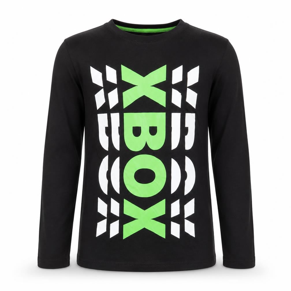 Xbox Boys Black Long Sleeve T-Shirt 10-11 Years
