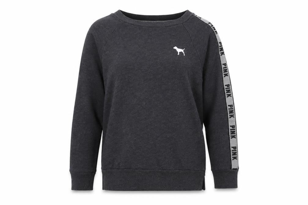 Victoria’s Secret PINK Women’s Grey Pullover Sweatshirt S
