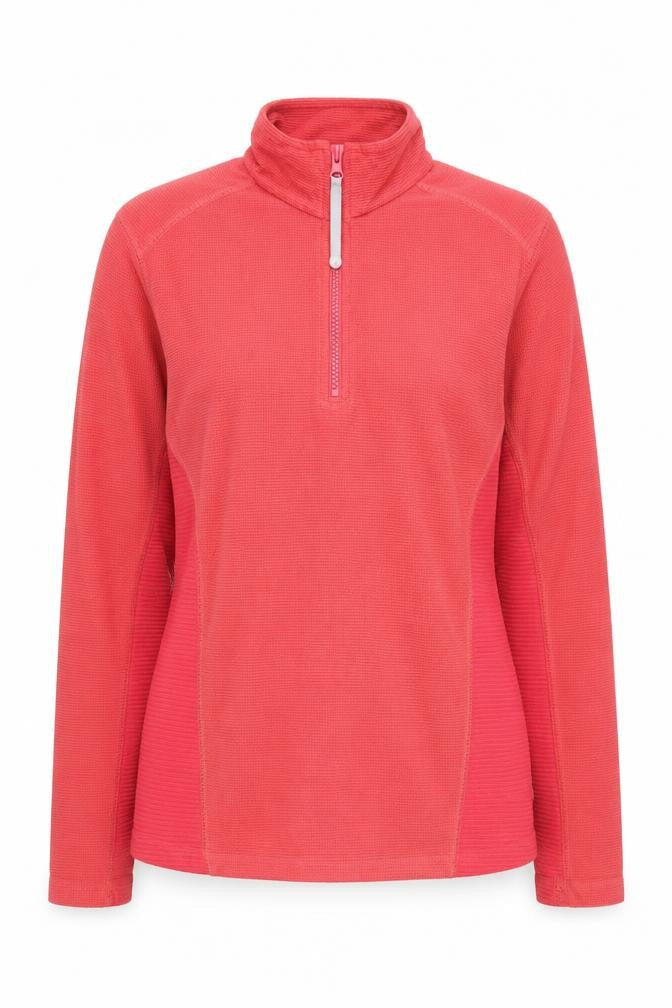 Regatta Women's Red Henley Sweatshirt Medium