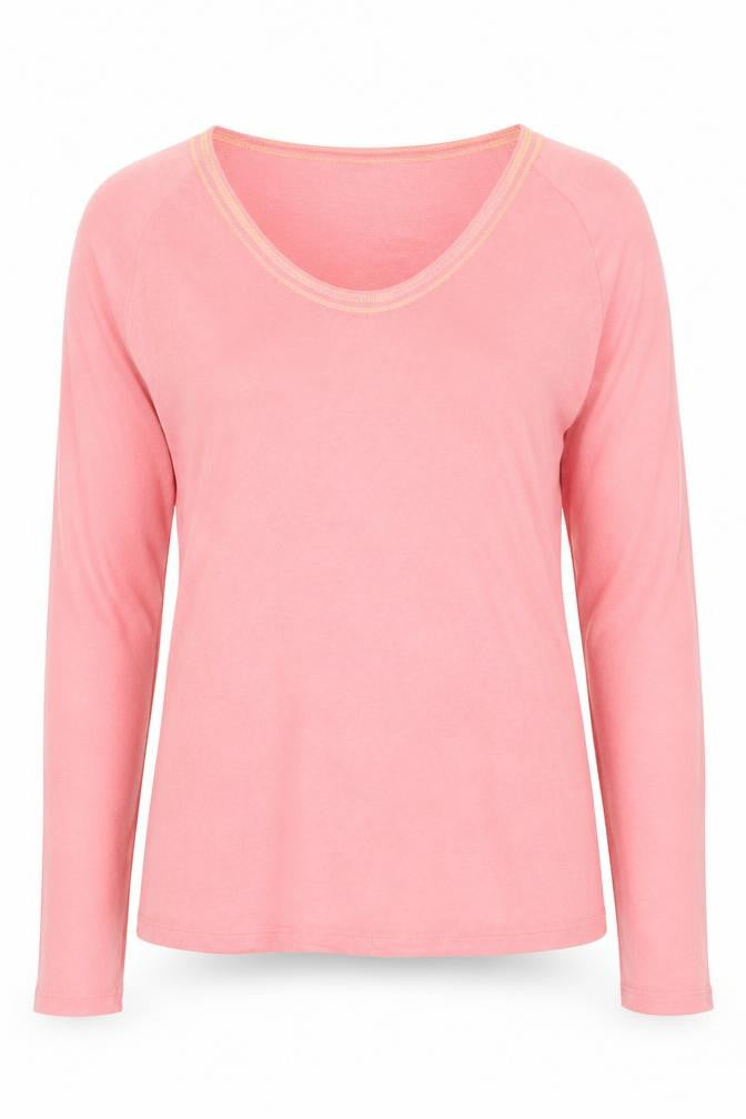Hush Women's Pink Scoop Neck Pullover Jumper S