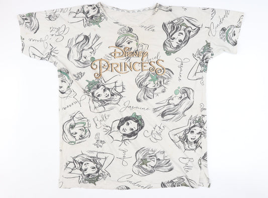 Disney Women's Princess Nightshirt 20-22 White