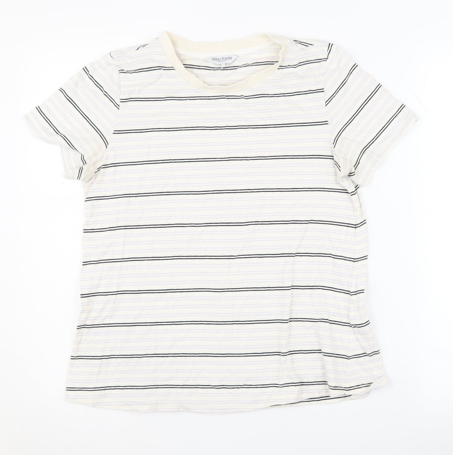 Great Plains Women’s Striped T-Shirt S Multicoloured