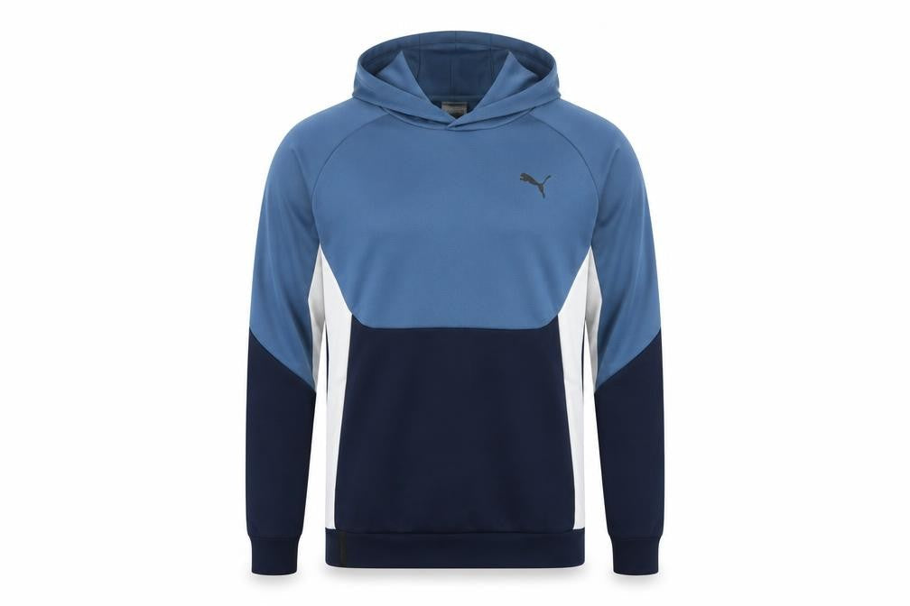 Puma Men's Blue Pullover Hoodie M