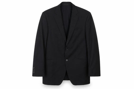 Marks & Spencer Black Wool Travel Blazer M