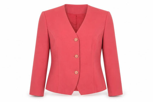 Eastex Heirloom Pink Blazer - Women Size 14
