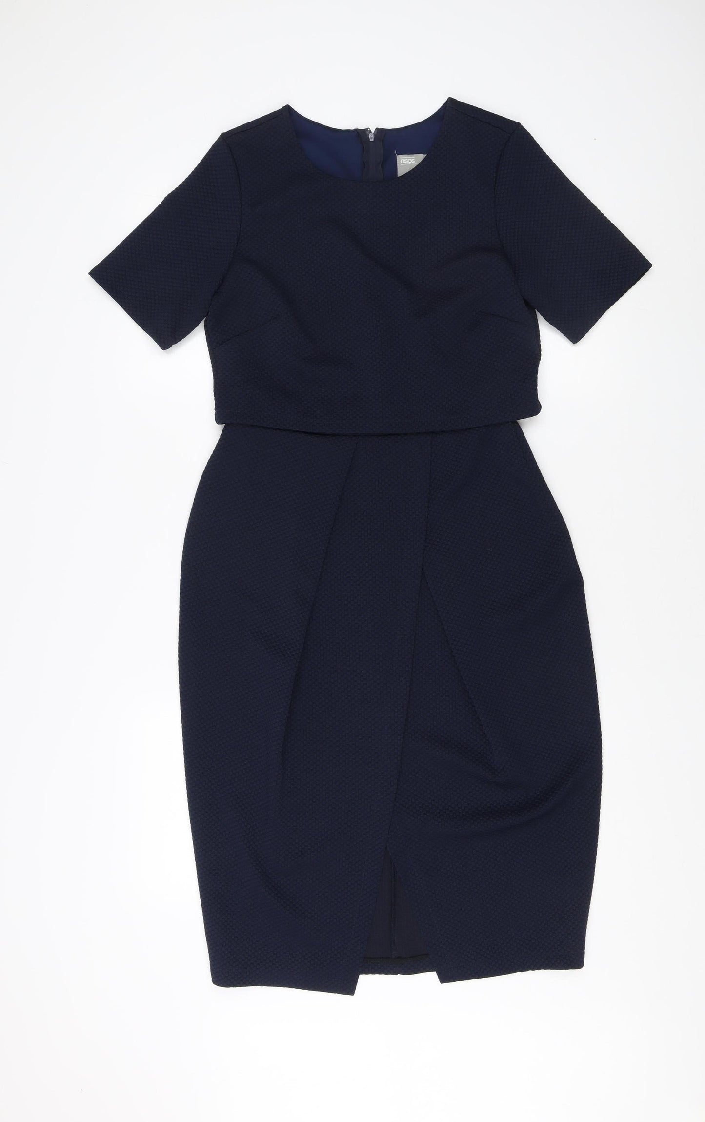 ASOS Women's Blue Pencil Dress Size 10 Formal