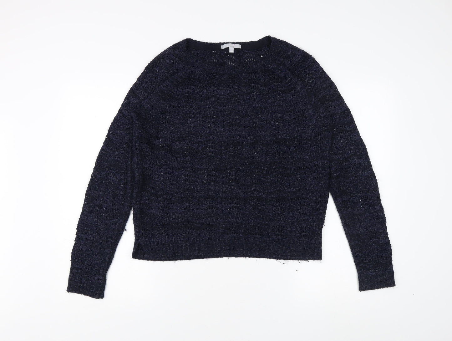 Marks and Spencer Women's Blue Jumper Size 14