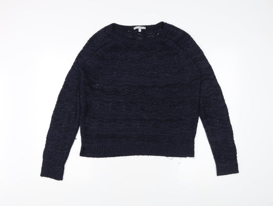 Marks and Spencer Women's Blue Jumper Size 14