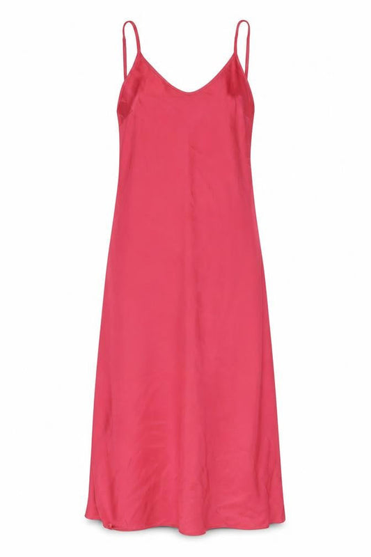 Uniqlo Women's Red Midi Slip Dress XS, Summer Casual