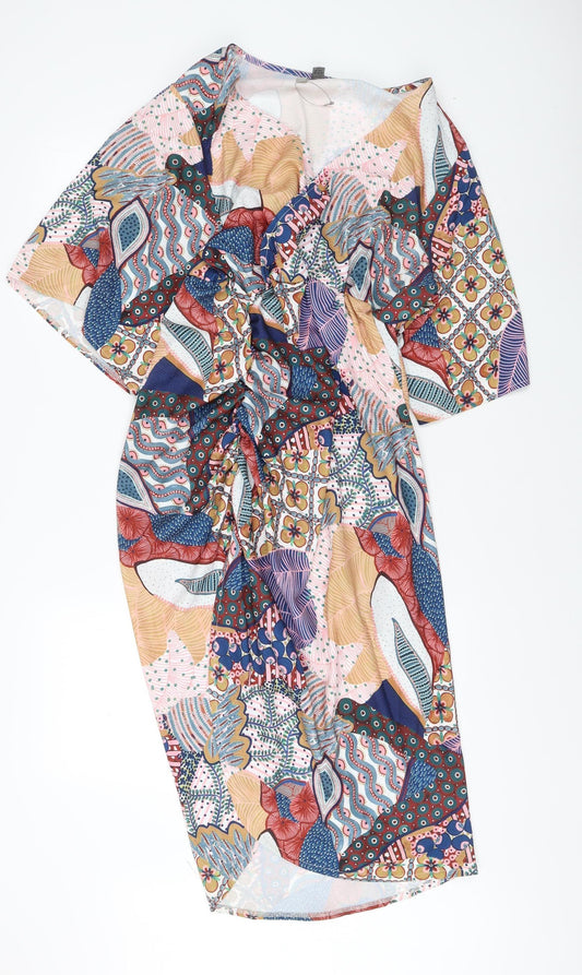 ASOS Women's Multicoloured Dress Size 14