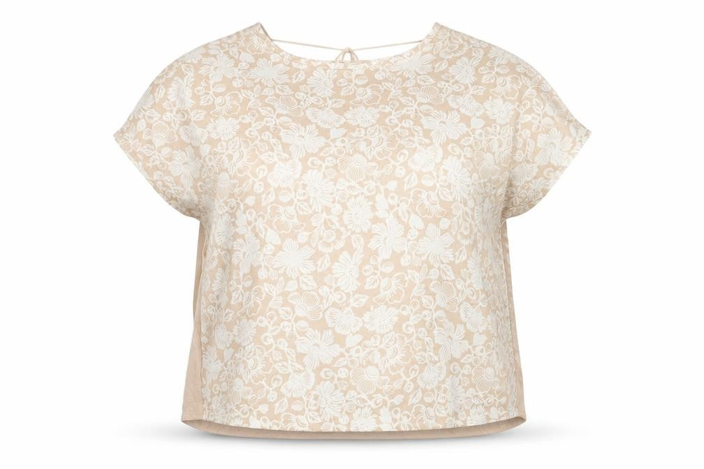 Marks & Spencer Women's Beige Floral Blouse Size 20