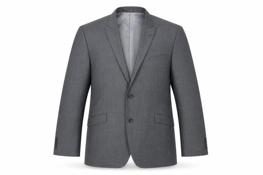 Fellini Men's Grey Blazer Size 48 Regular Fit