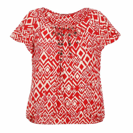 Marks and Spencer Women's Multicoloured Geometric Top