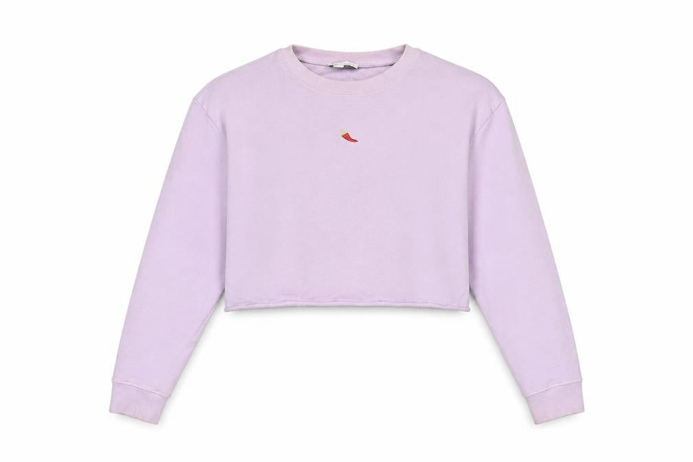 Topshop Women's Purple Petite Size 10 Sweatshirt