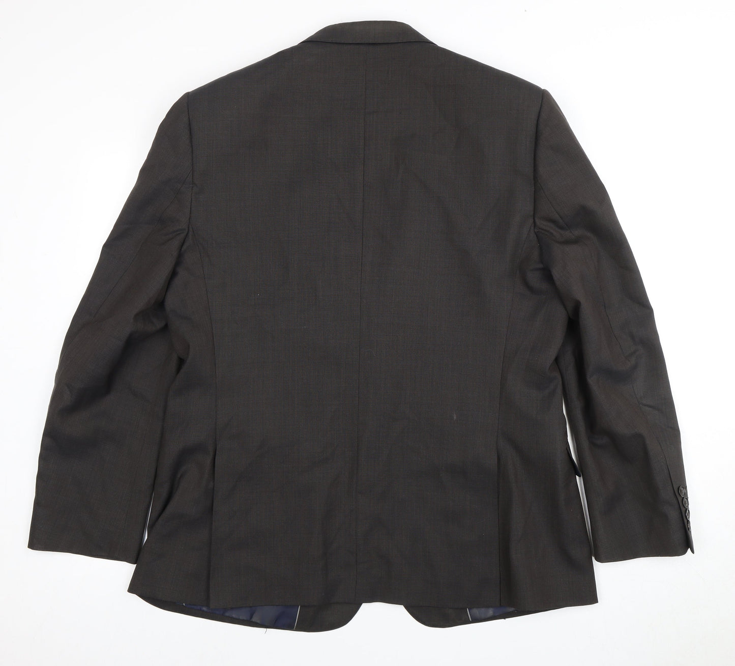 Marks and Spencer Men's Brown Wool Blend Blazer 42R