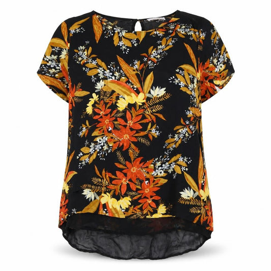 Marks and Spencer Women's Multicoloured Floral Blouse Size 18