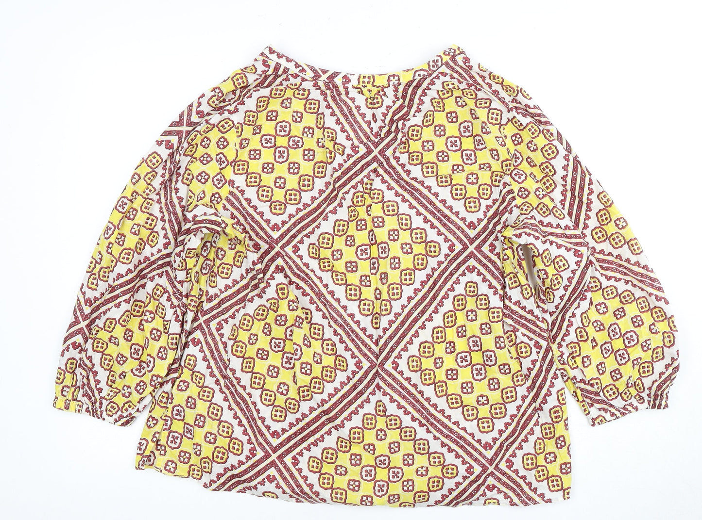Marks and Spencer Women's Multicoloured Geometric Blouse