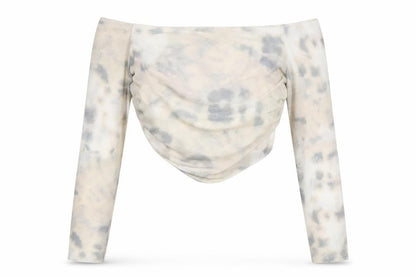 Zara Women's Multicoloured Off Shoulder Top, Size 12