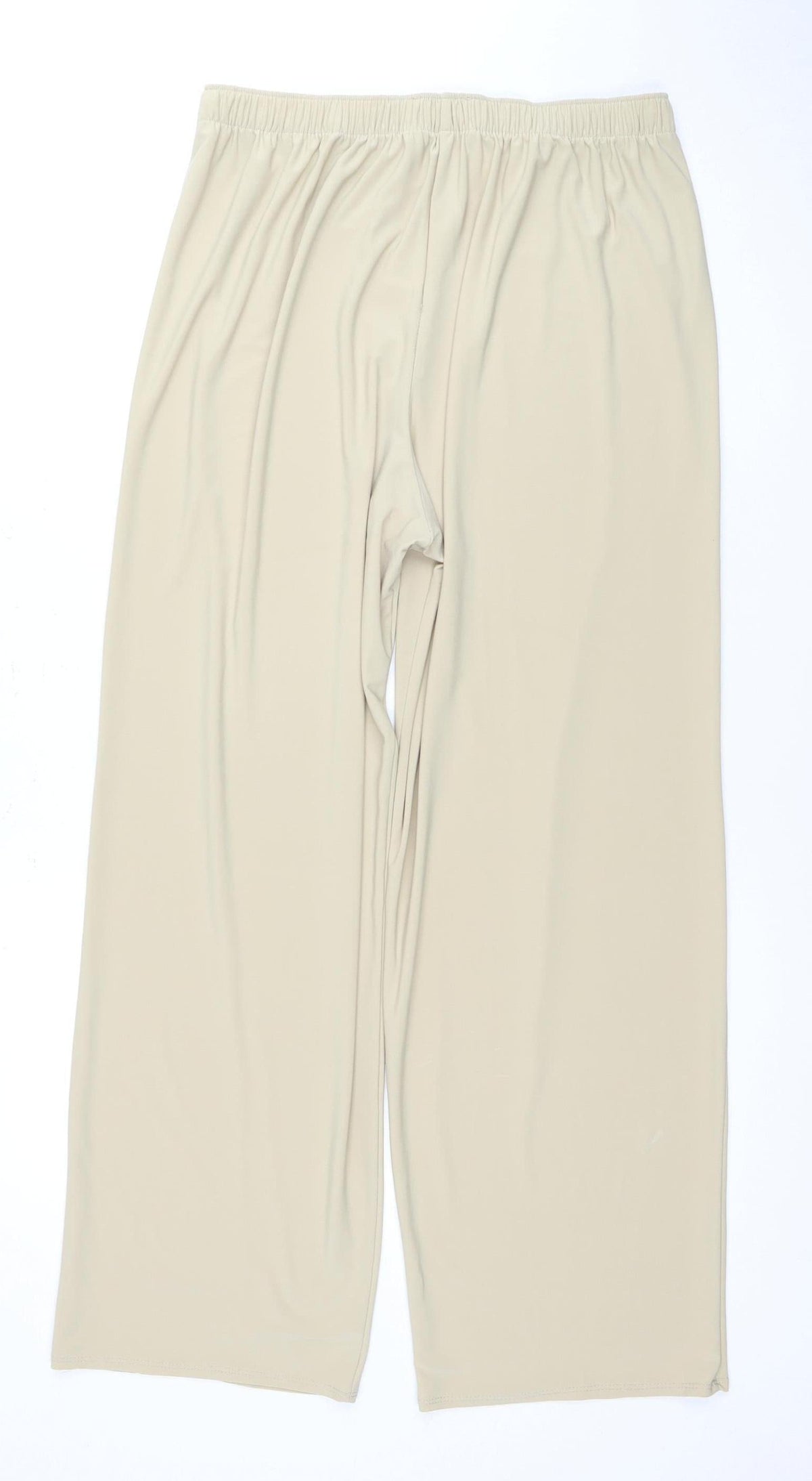 Soul Collection Women's Beige Wide-Leg Trousers XL