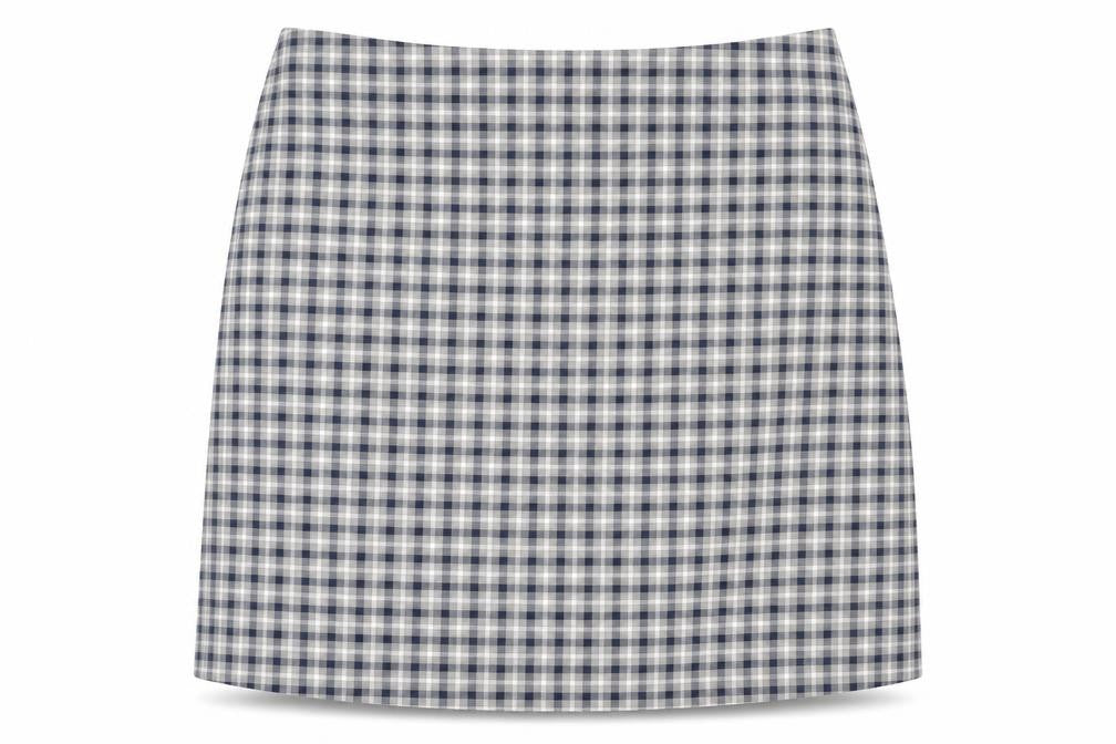 Monki Women's Multicoloured Check Skirt Size 20