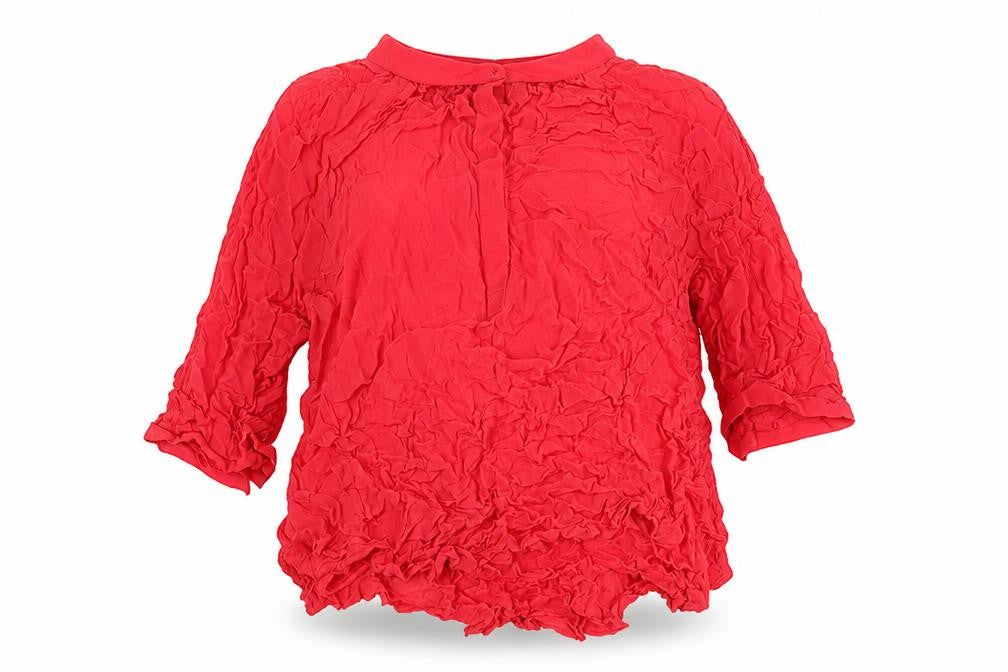 Next Women's Red Long Sleeve Blouse Size 18