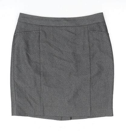 Next Women's Grey Pencil Skirt, Size 10, Workwear