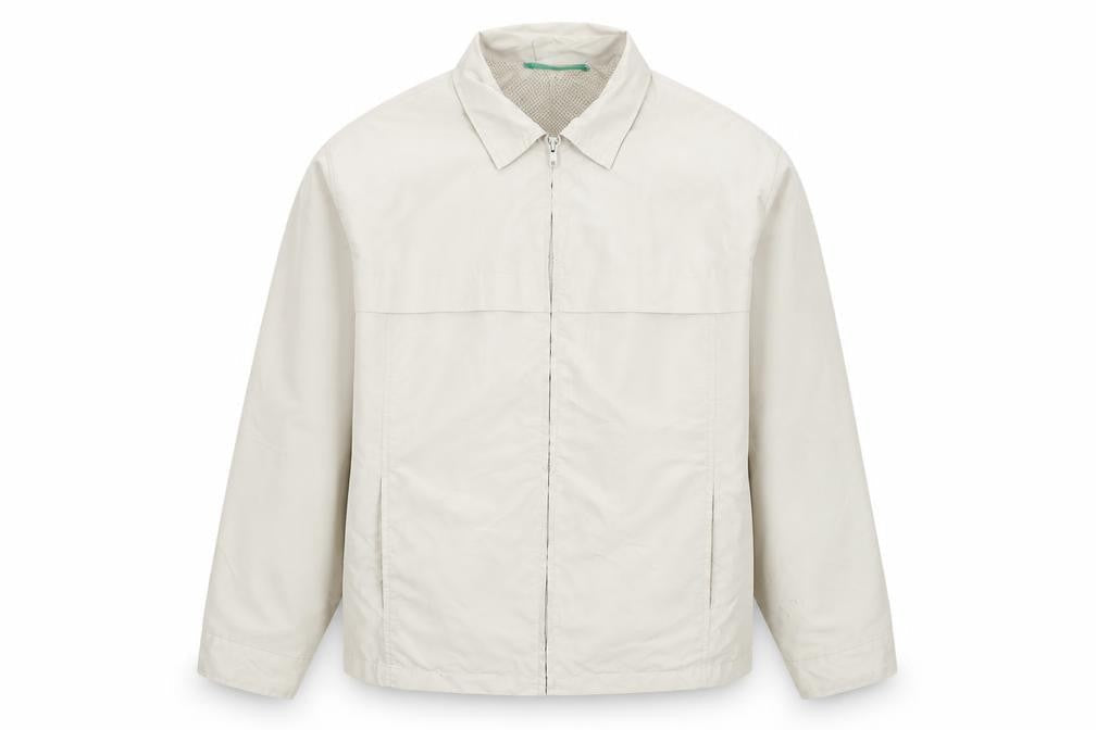 Petroleum Men's Beige M Jacket, Full Zip, Casual Mid-Length