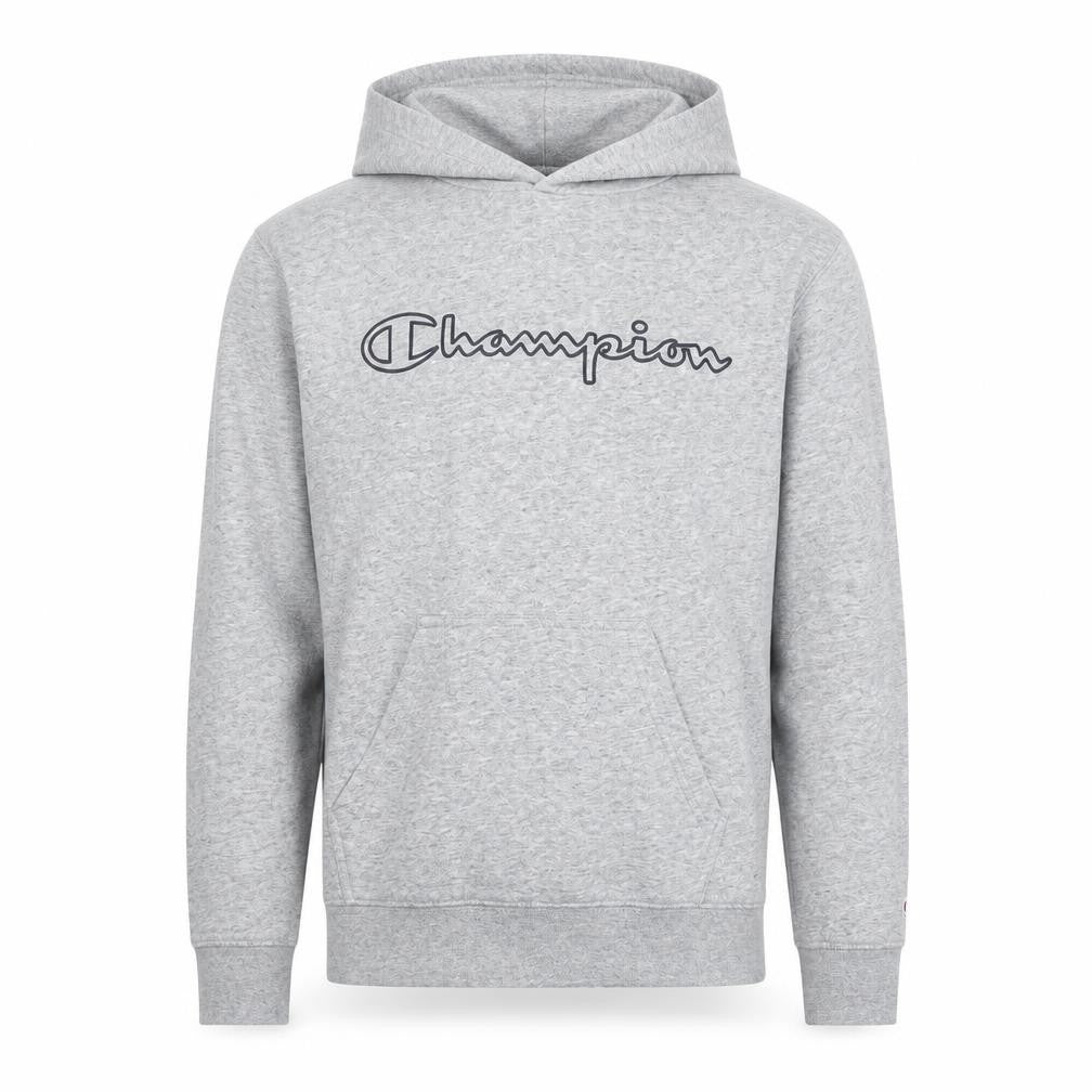 Champion Men's Grey Pullover Hoodie, Small Size