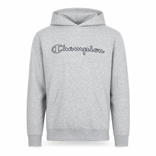 Champion Men's Grey Pullover Hoodie, Small Size