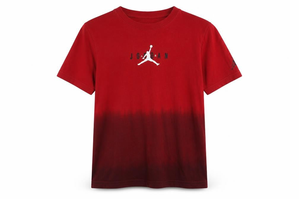 Jordan Boys Red T-Shirt L Regular Fit Logo