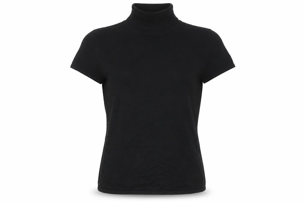 Ann Taylor Women's Black High Neck Pullover Jumper L