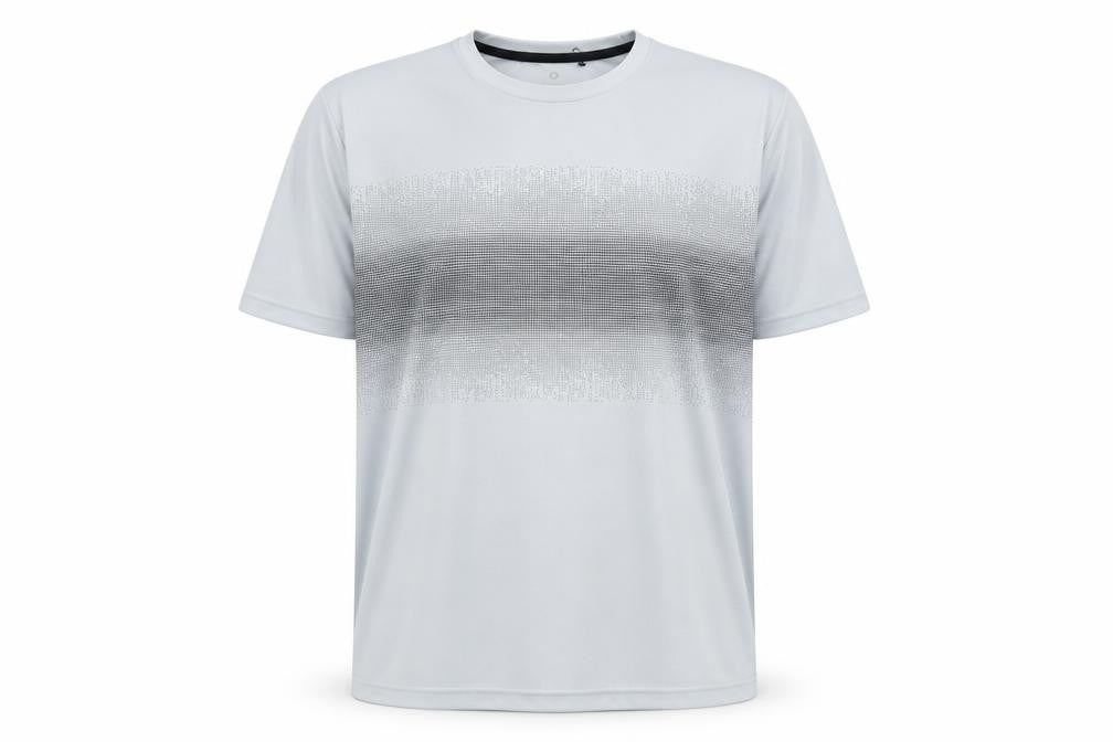 Get Over Men's White Gym T-Shirt XL Regular Fit