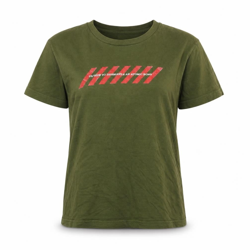 American Apparel Women's Green T-Shirt, L, Basic Style